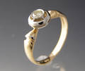 Solitaire ring ca. 0.24 ct.