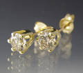 Par brillant ørestikker ca. 1.06 ct.