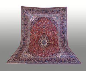 Persisk Kashan, 375 x 245 cm.