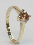 Solitairering, ca. 0.92 ct.