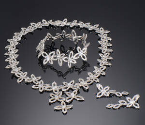 Bent Eriksson, smykkesæt af sølv 4