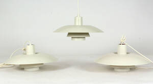 Poul Henningsen. Tre PH 43 pendler 3