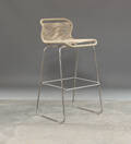 Verner Panton. VP ONE barstol i farven Latte