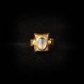 Ring med sten, 18k