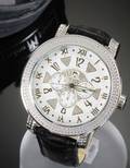 Kc Techno Com Oversize armbåndsur med brillanter
