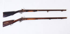 Slaglåsgevär 1800-tal