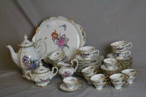 ROSENTHAL KAFFESERVIS POMPADOUR, HANDMÅL. 
