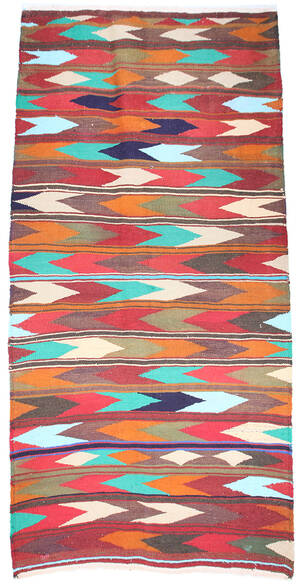 Persisk Kermanshah nomade-kelim, 275x130 cm. Denne vare er sat til omsalg under nyt varenummer 5079455