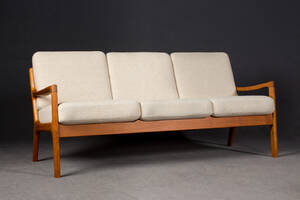 Ole Wanscher, Lounge Sofa Modell Senator 166 für France  Søn