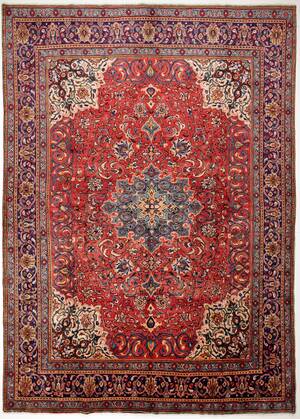 Persisk Mahal tæppe, 390X288 cm.