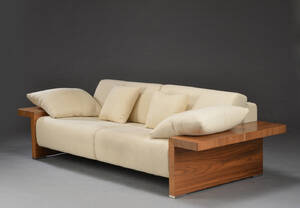 Giorgetti model New Master. Tre-personers sofa 