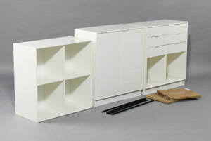 Sit ´n Sleep. Reol opstilling, model Mano 3