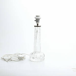 CARL FAGERLUND. BORDSLAMPA, glas, Orrefors, signerad, 1900-tal.