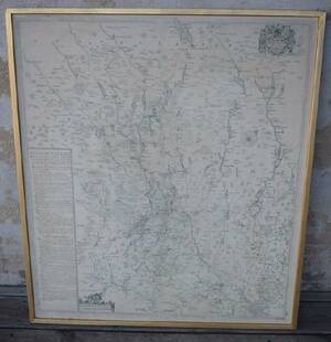 Jämtlandskarta tryck