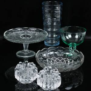 PARTI GLAS, bla ljushållare, Kosta