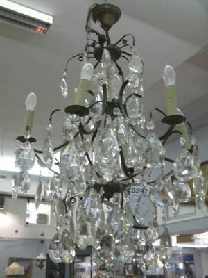 Ljuskrona, Rokokostil