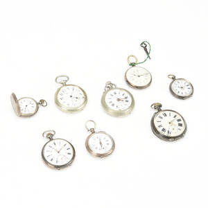 Samling fickur 8 delar