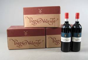 18 flasker   Poggio Valente, 2005 Riserva