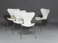 Arne Jacobsen. Fire syver stole, model 3107  4