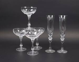 Champagneglas, 6st