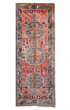 Persisk Hamadan løber, 290x102 cm.