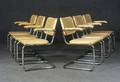 Marcel Breuer, 6 Armlehnstühle S 64 für Thonet 6
