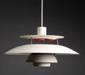 Poul Henningsen. PH5 pendel, hvid 
