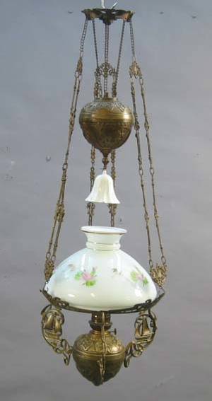 Petroleumsloftslampe ca. 1900