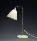 Bestlite BL2 bordlampe Stel af forkromet- og creme metal.