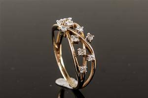 Diamantring ca. 0,25 ct 