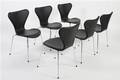 Arne Jacobsen. Seks stole model 3107. 6