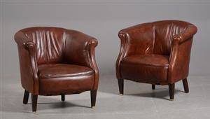 Par Bergere med læder 2