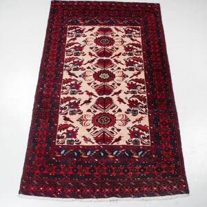 HANDKNUTEN MATTA, Baluch, 182 x 102 cm