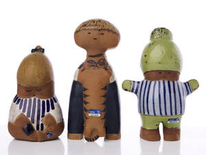 Lisa Larson figuriner Larsons ungar