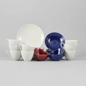 Kaffeservisdelar, 18 delar