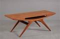 Johannes Andersen. Smilet sofabord af teak 