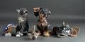 Kgl.P. Samling figurer, hund, kat, fisk samt fugle 5