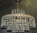 Kristalltaklampa Diameter 38cm