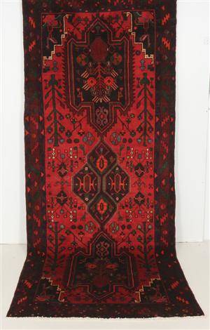 Handknuten persisk matta, Songhor 320 x 132 cm.