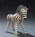 Kay Bojesen. Zebra af bemalet træ.