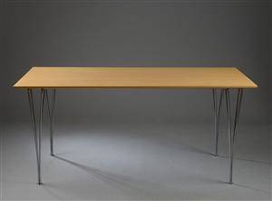 Piet HeinBruno Mathsson. Rektangulært bord 