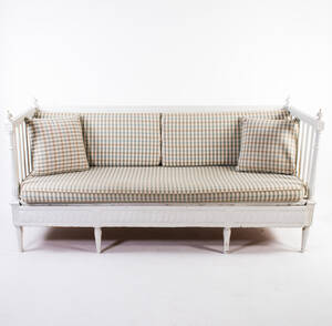 Gustaviansk soffa omkring 1800