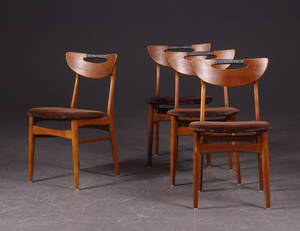 Dansk Møbelproducent. Stole af teak 4