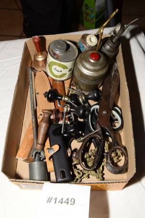 Skräddarsax, knivar m m