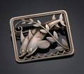 Georg Jensen broche af sterlingsølv dessin nr. 251 