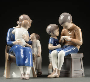 Bing Grøndahl. To porcelænsfigurer 2