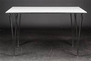 Piet Hein  Bruno Mathsson for Fritz Hansen. Rektangulært bord
