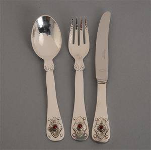 Georg Jensen Jubilæums barnebestik 3