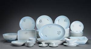 Bing  Grøndahl. Løvfald stel af porcelæn 78  