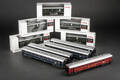 Märklin spor H0. Ti tyske passagervogne 10